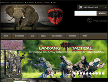 Tablet Screenshot of lanxangtactical.com